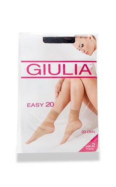 GIULIA-Носки Giulia Easy Nero 20 den 23-25 ​​размер 2 шт-4820040120607-