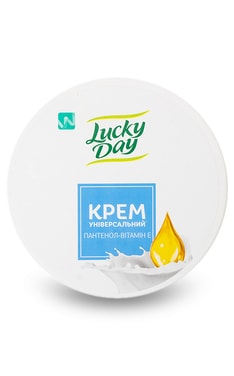LUCKY DAY-Крем універсальний Lucky Day Пантенол-Вітамін Е 200 г-4823015906282-