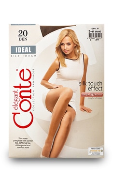 CONTE-Колготки Conte IDEAL матовые Bronz 20 den-4810226162262-