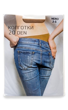 WOMEN'S CODE-Колготки Women's Code VB Nero 20 den, розмір (2-S)-4820040923895-