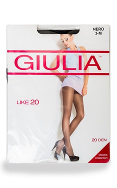 GIULIA-Колготки Giulia Like Nero 20 den-4820040248639-