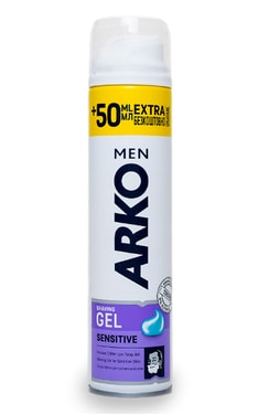 ARKO-Гель для гоління чоловічий Arko для Чутливої шкіри 200 мл-8690506437374-