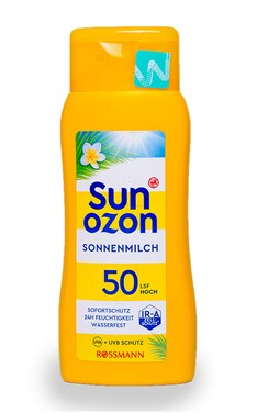 SUNOZON-Сонцезахисне молочко Sun Ozon фактор захиcту з 50-SPF 200 мл-4305615572543-