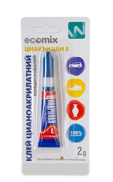 ECOMIX-Клей Ecomix Циакрилан Е 2 г-4820052890277-
