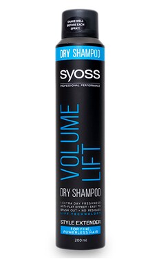 SYOSS-Шампунь для волос сухой Syoss Volume Lift Dry Shampoo для тонких и ослабленных волос 200 мл-9000100695848-