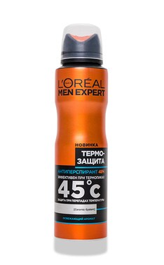 MEN EXPERT-Дезодорант-спрей L'Oreal Men Expert Термозащита мужская 150 мл-3600523594153-