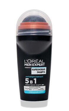 MEN EXPERT-Дезодорант шариковый L'Oréal Paris Men Expert Карбоновая защита 50 мл-3600523594061-