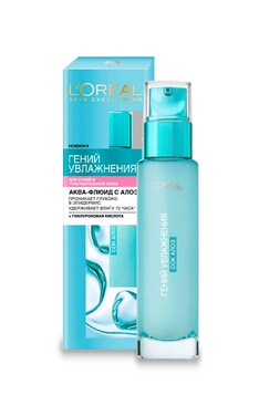 SKIN EXPERT-Крем-гель для лица L'Oreal Paris Гений увлажнения для сухой и чувствительной кожи 70 мл-3600523464555-