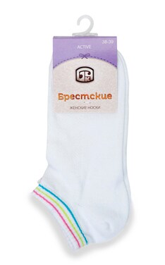 БЧК-Носки женские Брестские Active размер 25 Белые 1 шт-4810089319254-