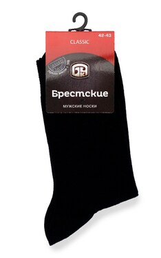 БЧК-Шкарпетки чоловічі Брестские pозмір 27 Чорні 1 шт-4810089303093-