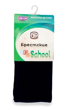 БЧК-Колготы детские Брестские School размер 128-134 Темно-синие 1 шт-4810089322872-