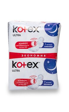 KOTEX-Прокладки жіночі гігієнічні Kotex Ultra Night Duo 14 шт-5029053545226-