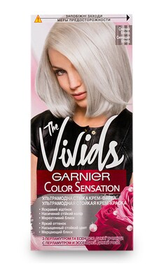 COLOR SENSATION-Стойкая крем-краска для волос Garnier Color Sensation The Vivds Светящийся блонд 1 шт-3600542110709-