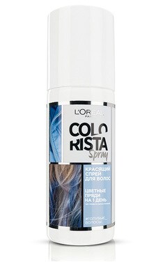 COLORISTA-Красящий спрей для волос L'Oreal Paris Colorista Spray Голубой 75 мл-3600523414093-
