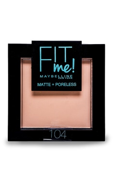 MAYBELLINE NY-Матуюча пудра для обличчя Maybelline New York Fit me Matte and Poreless-3600531384128