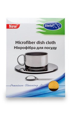 STELLA-Серветка для прибирання для посуду Stella з мікрофібри 1 шт-5903936030415-