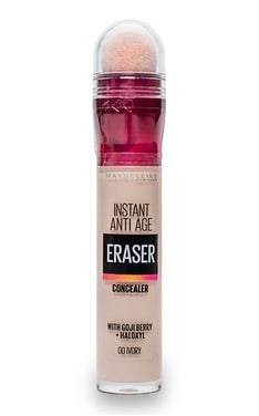 MAYBELLINE NY-Консилер для обличчя Maybelline New York Eraser Instant Anti Age тон 00 Ivory 6.8 мл-3600531465230-