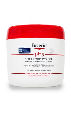 EUCERIN-Увлажняющий крем для тела Eucerin pH5 Soft Korpercreme 450 мл-4005800196799-