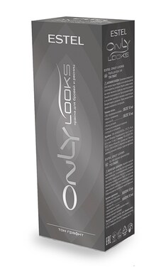 Estel-Краска для бровей и ресниц Estel Professional Only Looks тон графитовый 1 шт-4606453012100-