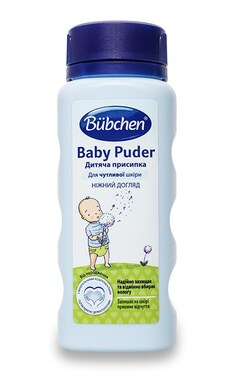 BUBCHEN-Присыпка детская Bubchen для чувствительной кожи 100 г-40345208-