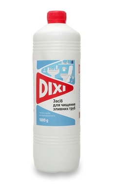 DIXI-Засіб для чищення зливних труб Dixi Кріт-трубочист 1 кг-4820098541362-