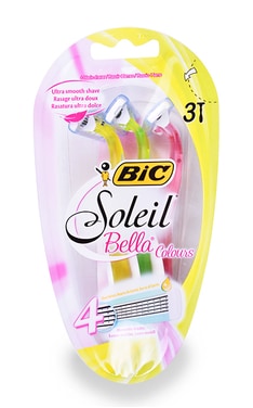 BIC-Бритва для гоління Bic Soleil Bella Colours жіноча 3 шт-3086123468283-
