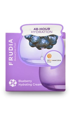 WELCOS-Крем для лица Frudia Blueberry Hydrating Cream увлажняющий с экстрактом черники Для сухой и нормальной кожи-8803348030164-