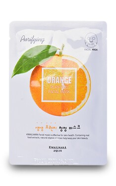 WELCOS-Маска для лица Kwailnara Orange Purifying Facial Mask 10 шт-8803348032182-