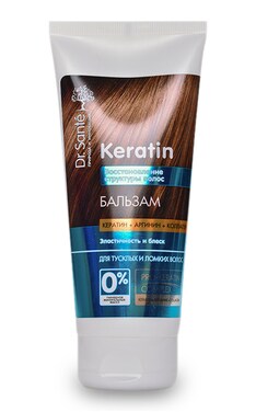 DR SANTE НЕЖНЫЙ ШЕЛК-Бальзам для волос Dr.Sante Keratin Эластичность и блеск 200 мл-4823015935442-