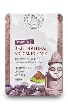 WELCOS-Маска для лица матирующая Welcos Jeju Natural Вулканическая пыль Для проблемной жирной кожи 1 шт-8803348024347-