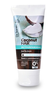 DR SANTE НЕЖНЫЙ ШЕЛК-Бальзам для волос Dr.Sante Coconut Hair Экстрасложение 200 мл-4823015938245-