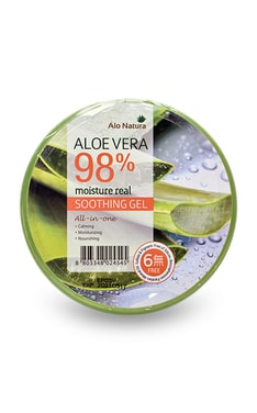 WELCOS-Гель Alo Natura Aloe Vera Moisture Rea Увлажняющий 300 мл-8803348024545-