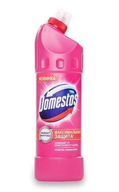 DOMESTOS-Чистящее средство для туалета Domestos Розовый шторм Универсальный 1 л-8714100916216-