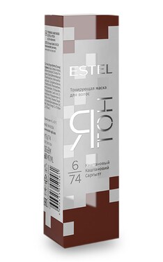 Estel-Тонирующая маска для волос Estel Я Тон 6.74 оттенок каштановый 1 шт-4606453050461-