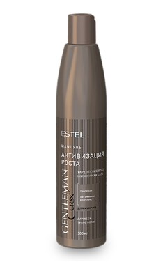 CUREX-Шампунь для волос мужской Estel Professional Curex Gentleman активатор роста 300 мл-4606453063959-