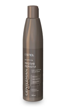 CUREX-Шампунь для волос мужской Estel Curex Gentleman против перхоти 300 мл-4606453063942-
