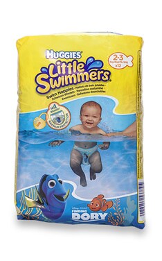 HUGGIES-Підгузки для плавання дитячі Huggies Little Swimmers розмір 2 3-8 кг 12 шт-5029053537795-