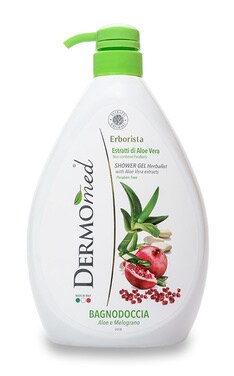 DERMO MED-Гель для душа DermoMed Алоє та гранат 1000 мл-8054633830727-