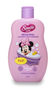 SMILE-Пенка мягкая для малыша Smile baby с рождения 300 мл-4823071635423-