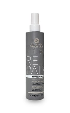 ALAMA-Флюид для волос Alama Professional Repair Восстанавливающий С кератином 5в1 Для поврежденных и ломких волос 250 мл-8008277188102-
