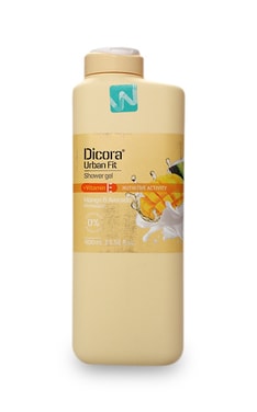 DICORA URBAN FIT-Гель для душу Dicora Mango and Avocado з вітаміном E Nuvaria Манго та авокадо 400 мл-8410262902110-