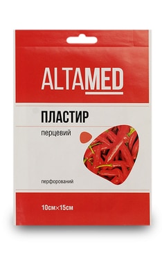 ALTAMED-Пластырь медицинский Altamed перечный 1 шт.-4820184601239-