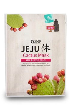 SNP-Маска для лица Snp Jeju rest Кактус 1 шт-8809458844592