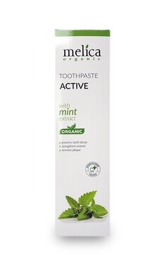 MELICA ORGANIC-Зубная паста Melica Organic активна с экстрактом мяты 100 мл.-4770416002238-