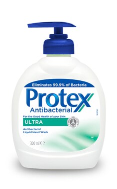PROTEX-Рідке мило для рук Protex Ultra з дезінфекційним ефектом 300 мл-8693495040075-
