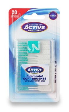 BEAUTY FORM ACTIVE-Міжзубні щітки Beauty Formulas Active Інтердентальні 20 шт-5012251012829-