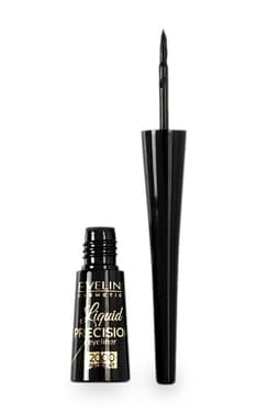 EVELINE-Водостійка підводка для очей Eveline Cosmetics Liquid Precision Eyeliner 2000 Procent 4 мл-5901964041380-