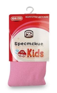 БЧК-Колготки дитячі Брестські Kids розмір 104-110 Рожеві1 шт-4810089322681-