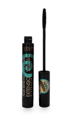 EVELINE-Водостійка туш для вій Eveline Cosmetics 4D Extension Black 10 мл-5901761941524-