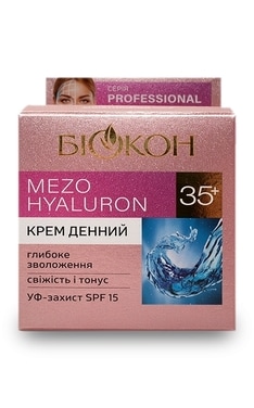 БІОКОН-Крем для лица дневной Биокон Mezo Hyaluron 35+ 50 мл-4820160037311-